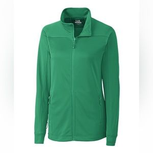 Cutter & Buck | Women's Loft Peak Full Zip in Green NWT
